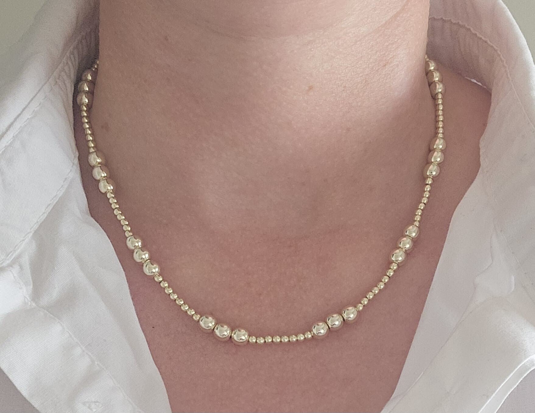 Ketting Sparkling 3x6 / 8x3MM