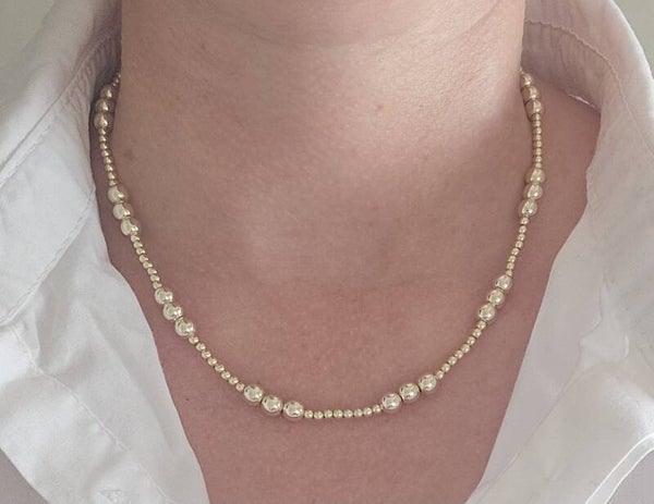 Ketting Sparkling 3x6 / 8x3MM