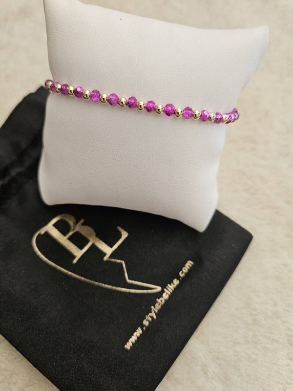 Armband Luxury 3MM Funny Facet
