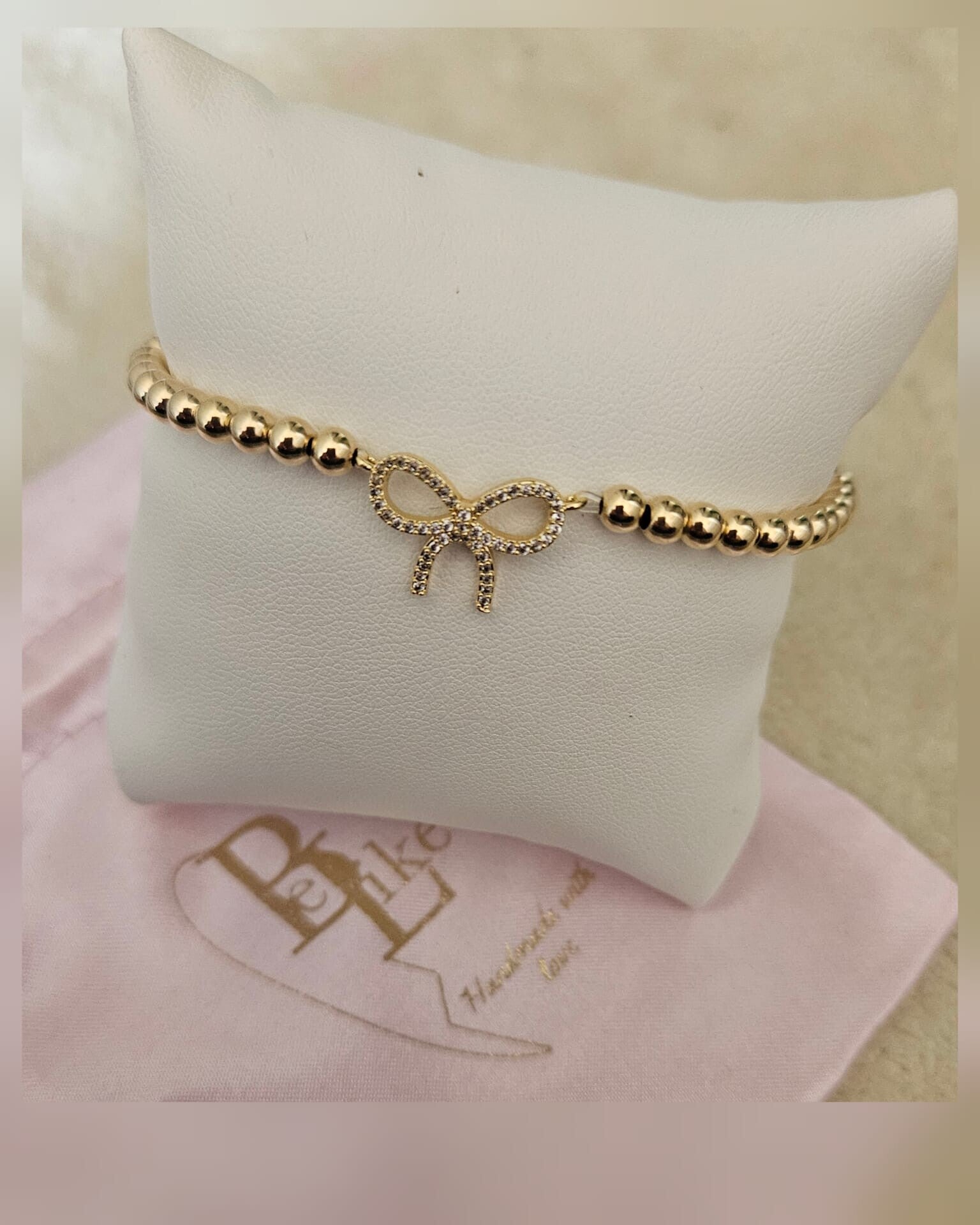Armband Luxury 4MM Strikje