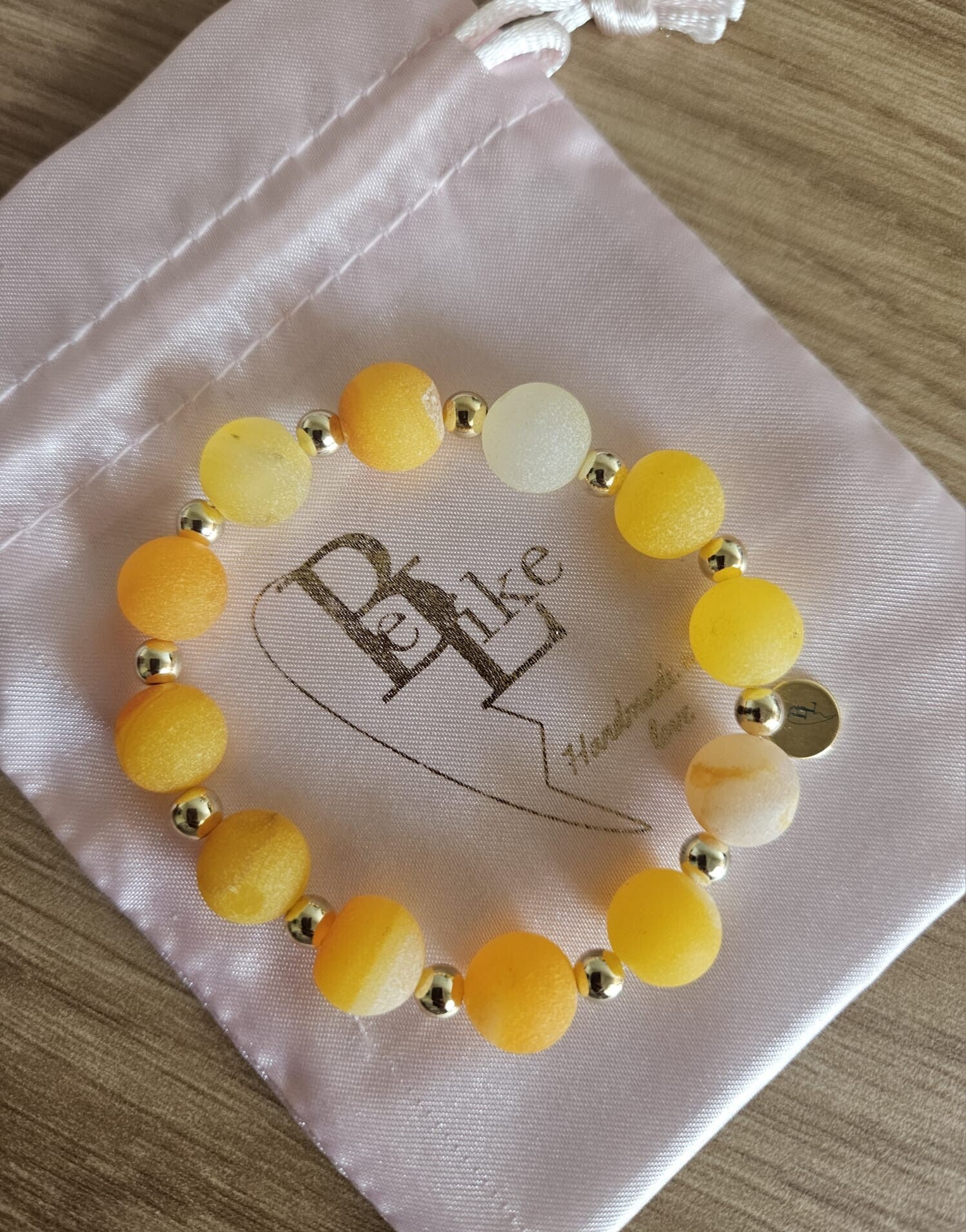 Sample Sale Armband Oker Geel