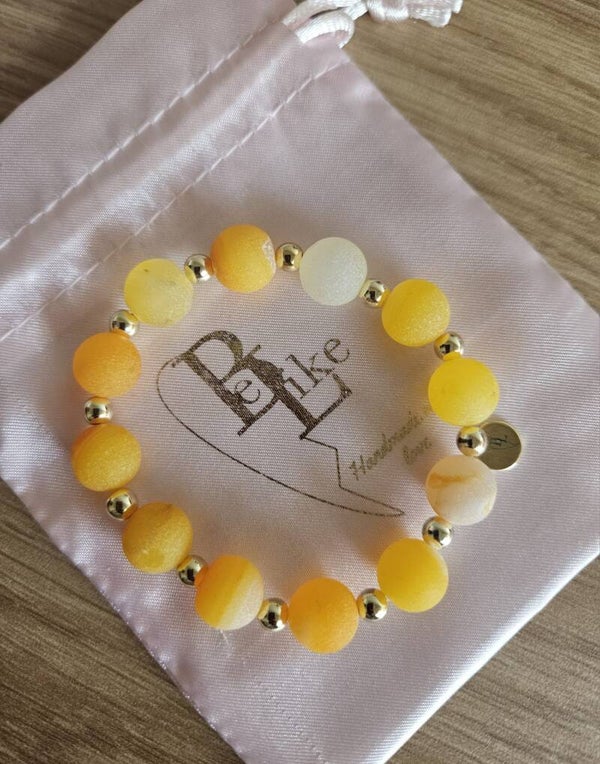 Sample Sale Armband Oker Geel