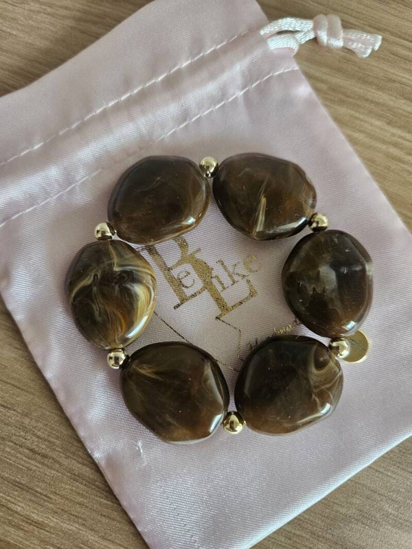 Armband Sample Sale Donker Bruin