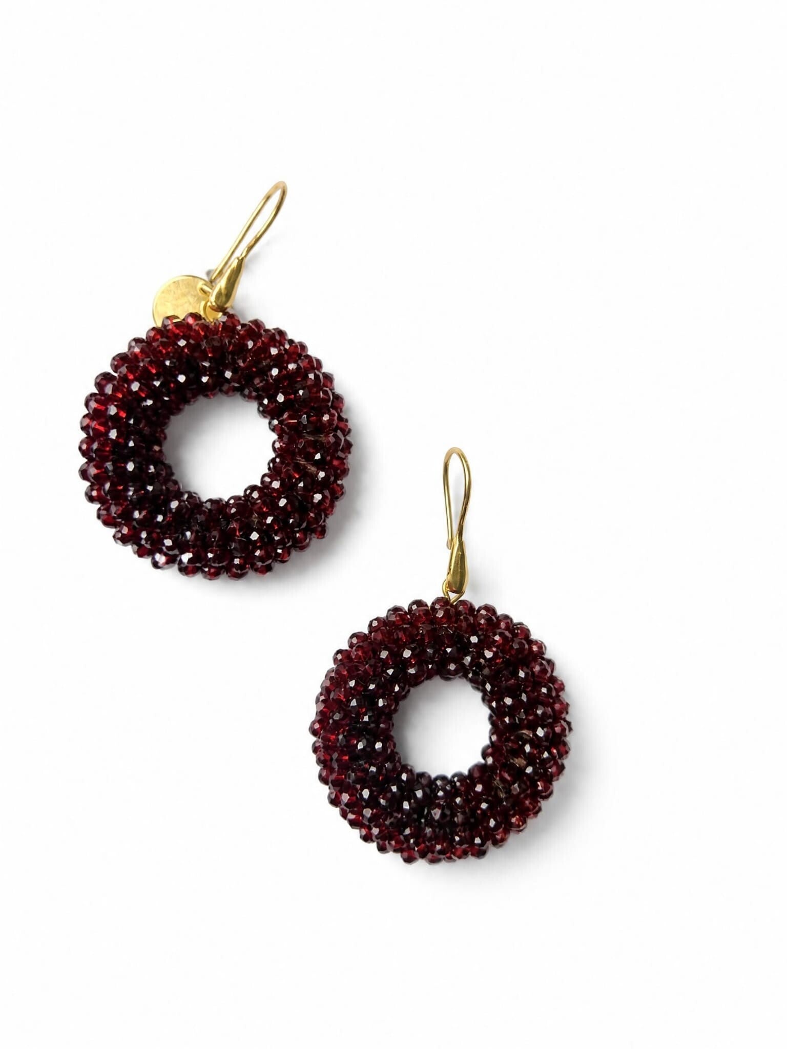 Belike Oorbellen Bordeaux Red