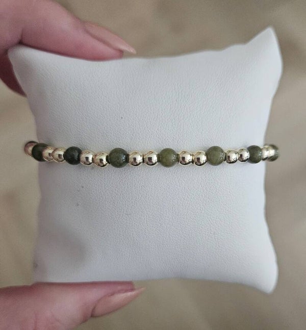 Armband Sparkling 4MM Amazing Green