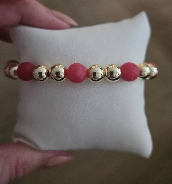 Armband Sparkling 8MM Pink Beauty