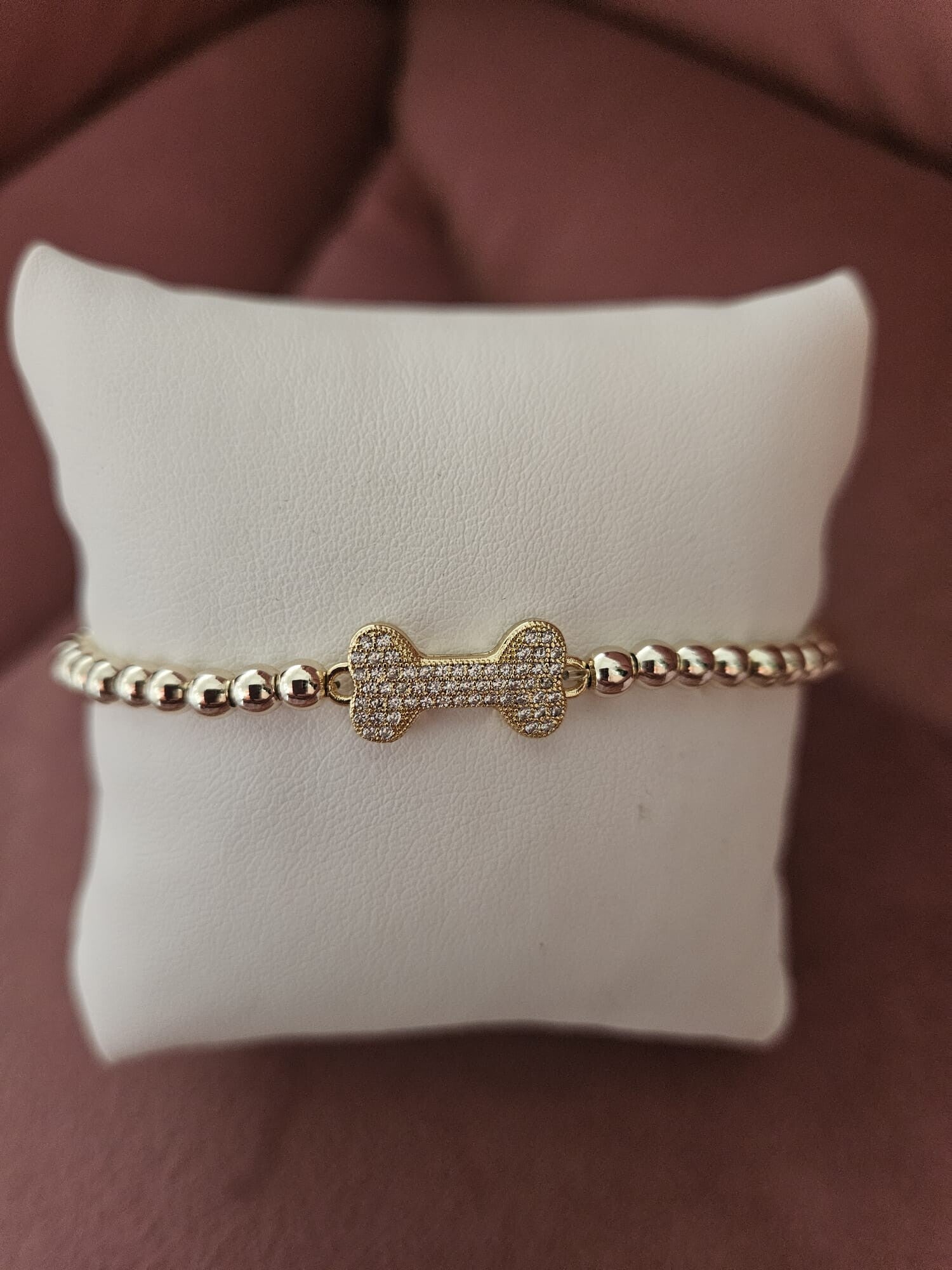 Armband Sparkling 4MM Dogbone