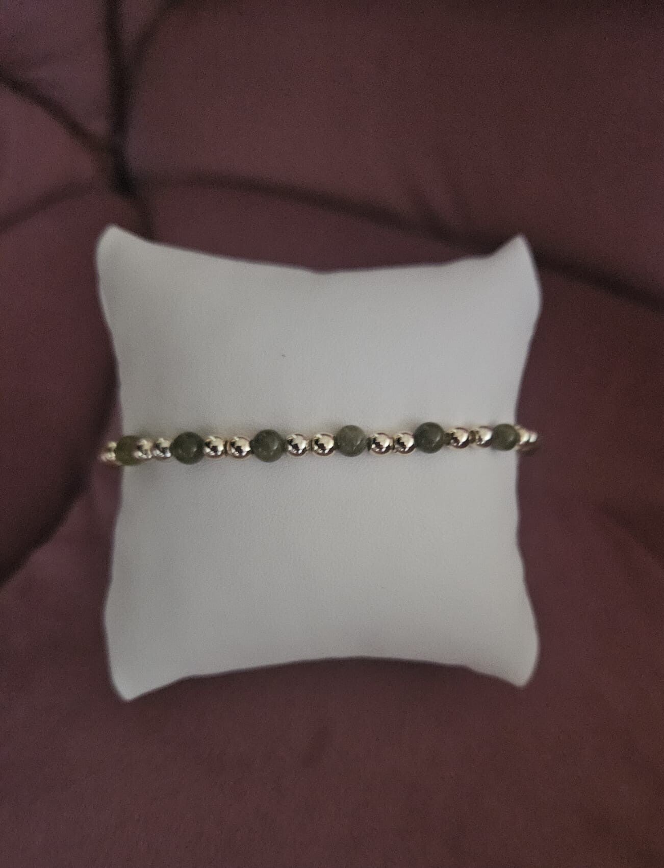 Armband Sparkling 4MM Nature Green
