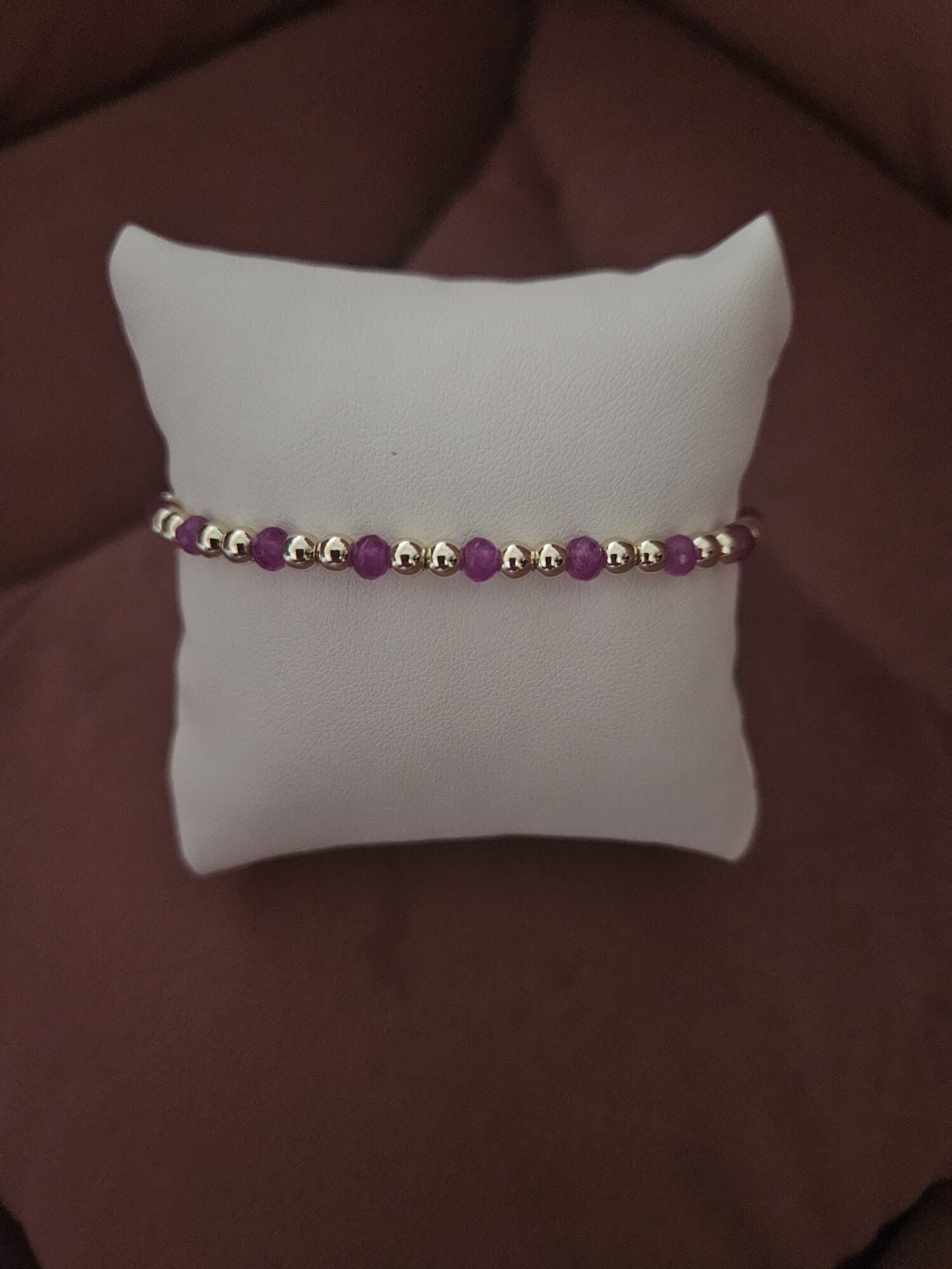 Armband Sparkling 4MM Fuchia