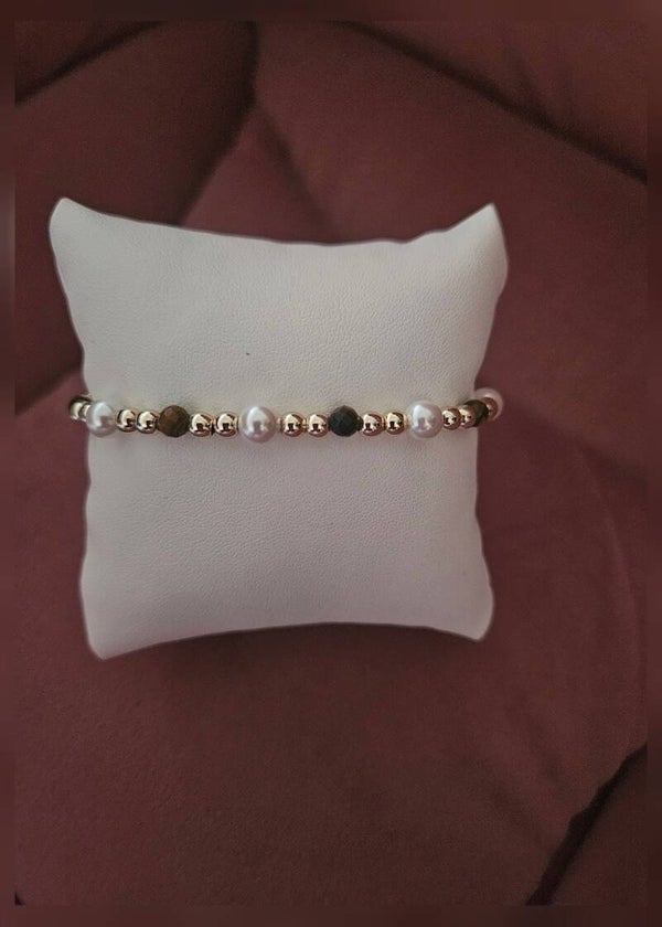 Armband Sparkling 4MM Pearly Green