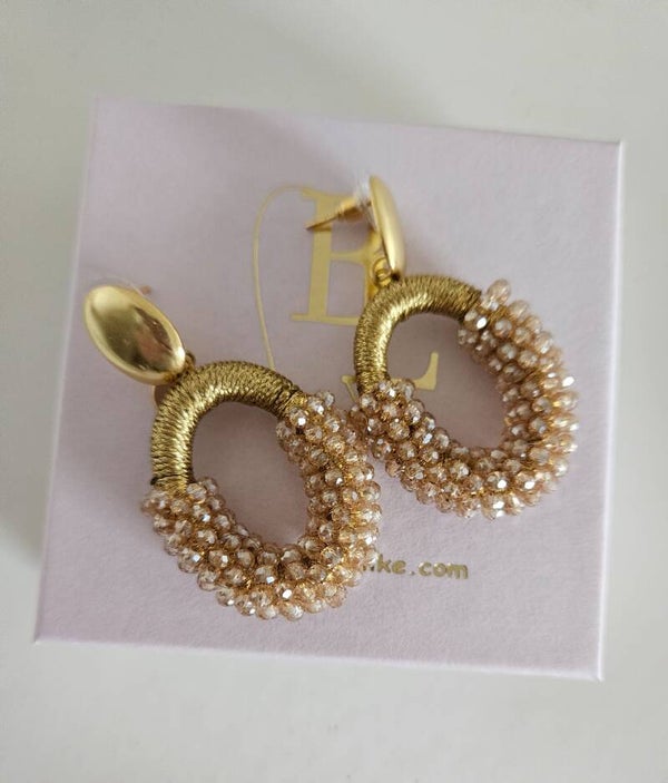 Belike Oorbellen Nude Loop Medium (Steker)