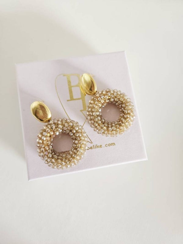 Belike Oorbellen Nude Loop (Steker)