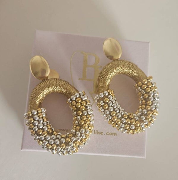 Belike Oorbellen Glamour oval