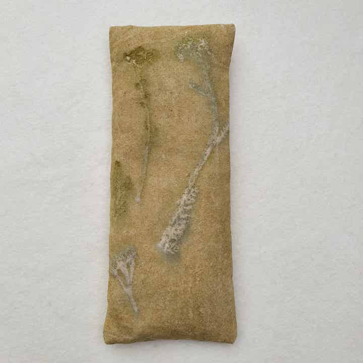 Lavendel oogkussen oker "ontspannend' #2