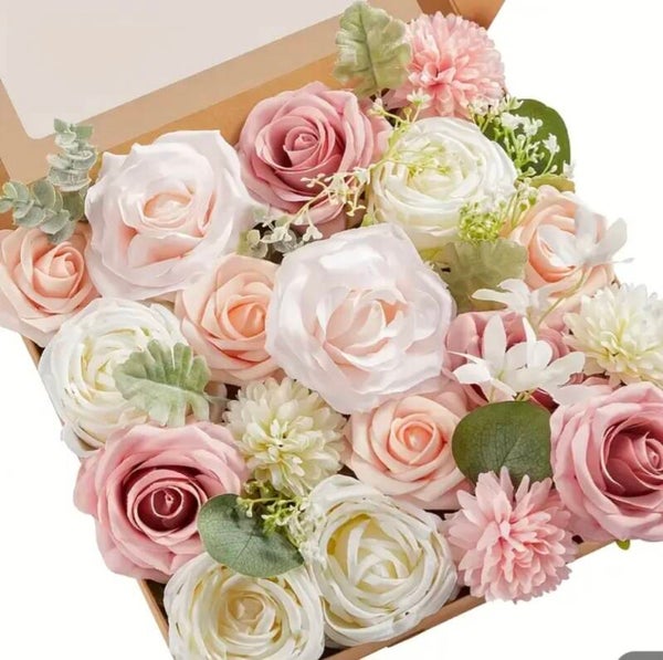 Fleurs dans le tons rose