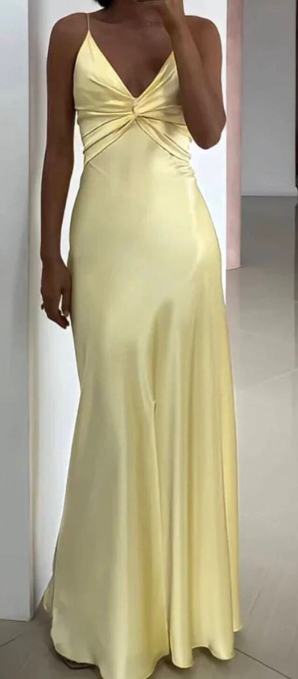 Robe jaune clair