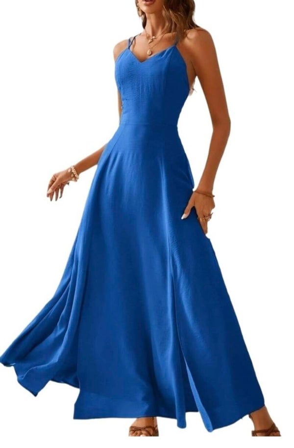 Robe bleu royal