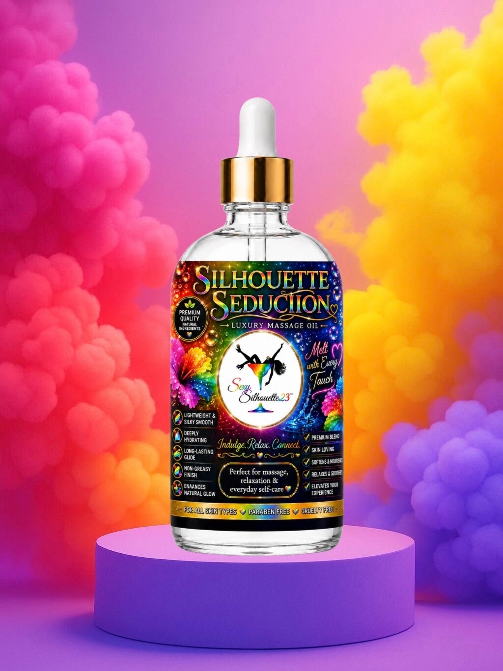 Silhouette Seduction Massage Oil