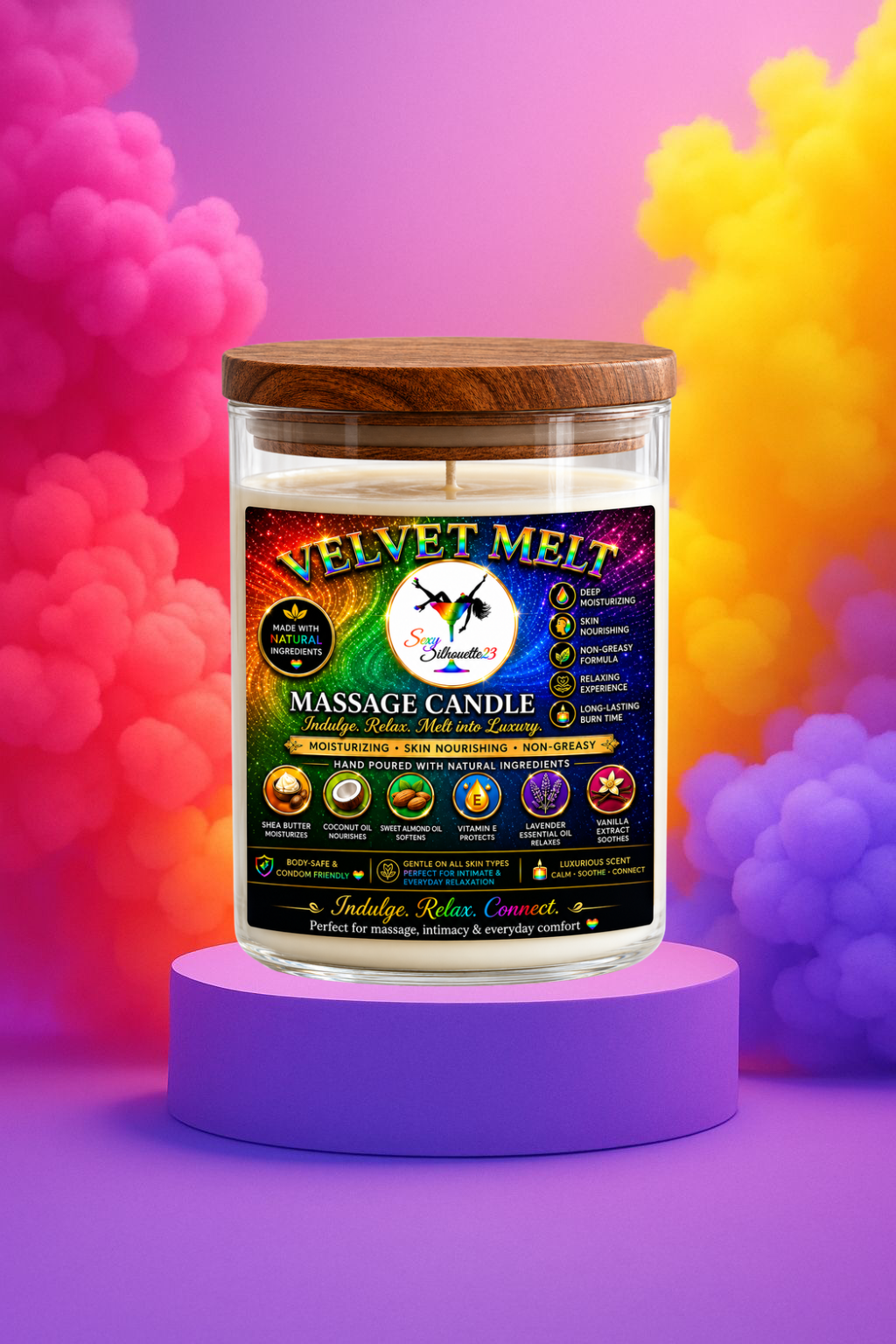 Velvet Melt Massage Candle