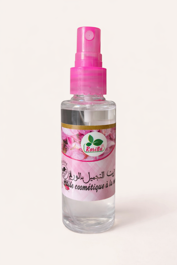 Huile de rose du Maroc – éclat du teint & soin sensoriel