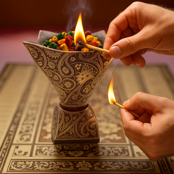 Serghina Traditionnelle du Maroc – Encens Coloré 100 g