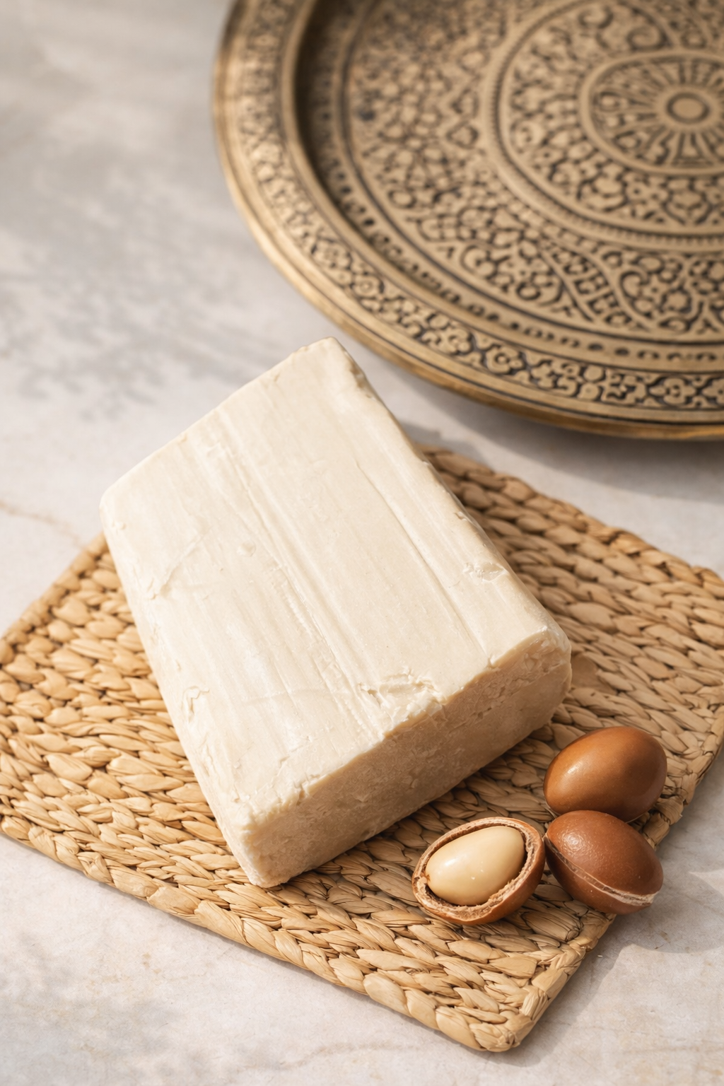 Savoir noir artisanal à la rose du Maroc 