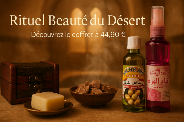 Rituel Beauté du Désert – Figue de Barbarie, Rose & Ghassoul