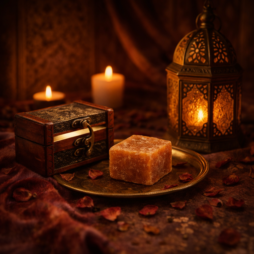 Ambre solide naturel du Maroc