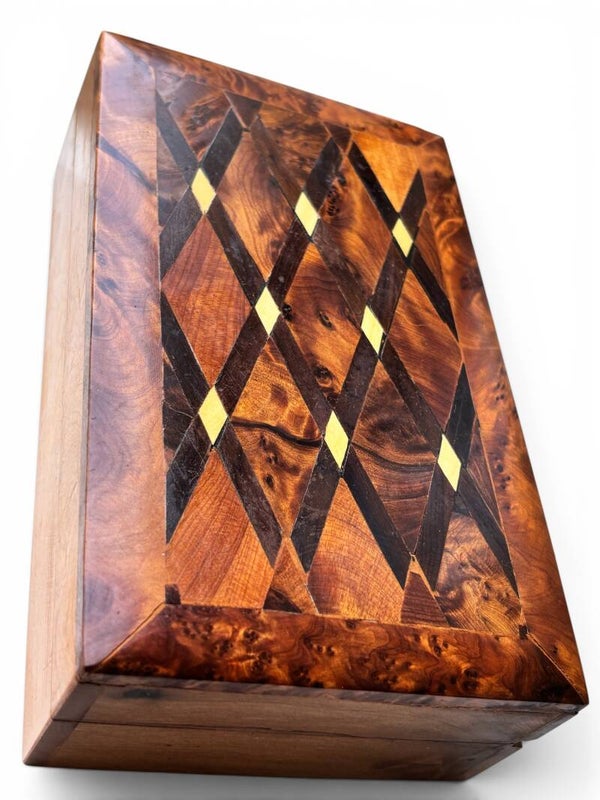 Coffret Skala – Coffret en bois de thuya artisanal d’Essaouira