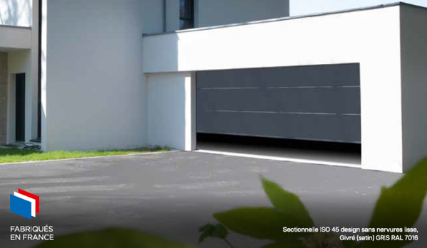 Porte sectionnelle motorisée NOVOFERM