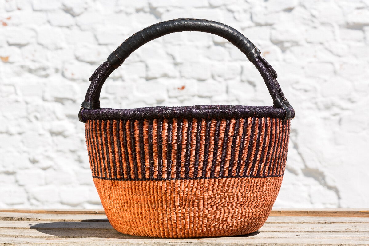 Bolgakurv fra Ghana  - Brun