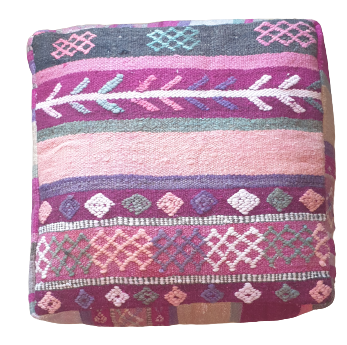 Marokkansk gulvpude 60x60 cm.