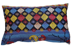 Kantha quilt pudebetræk str. 30x50cm