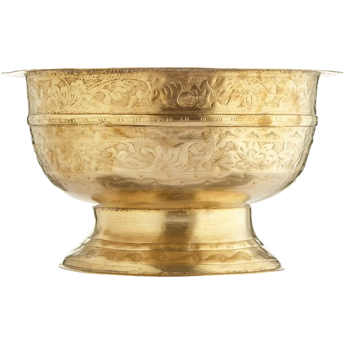 Antik Messing skål / opsats