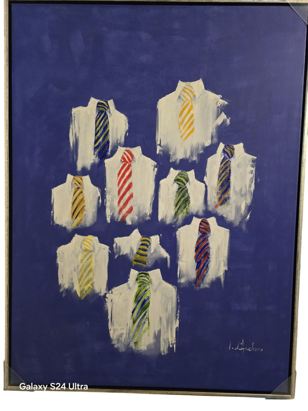 Maleri i svæveramme str.