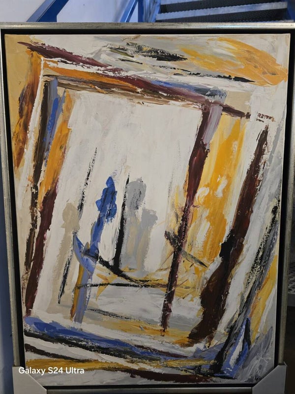 Maleri i svæveramme str.