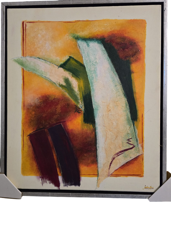 Maleri i svæveramme str.