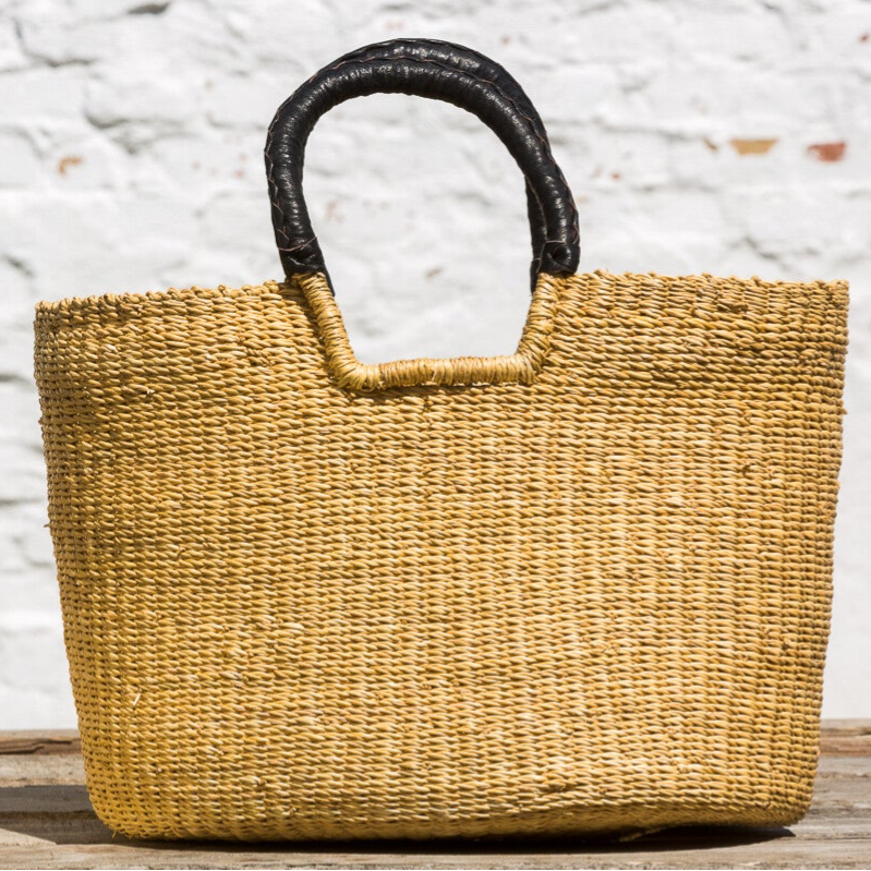 Duse indkøbskurv - Large - Natur