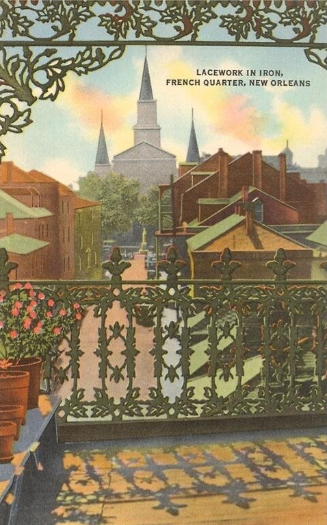 Vintage postkort - enkelt