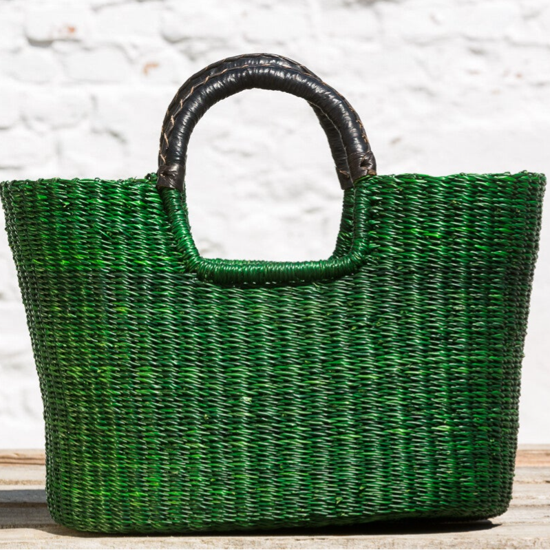 Duse indkøbskurv - Large - Grøn