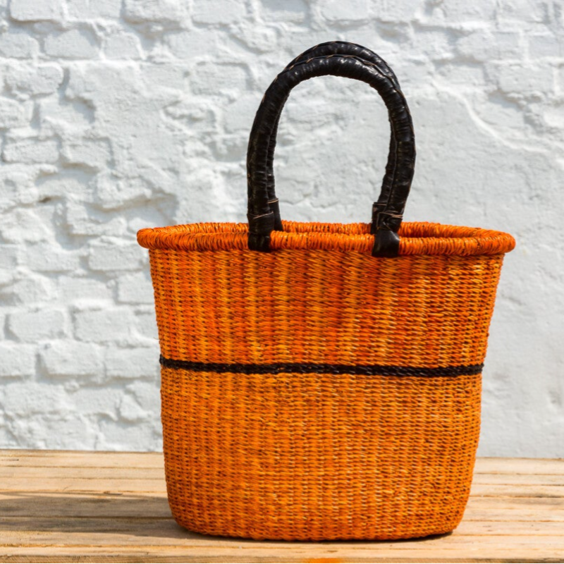 V - Shape indkøbskurv - Medium - Orange