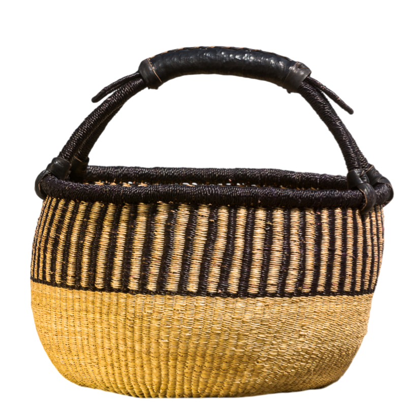 Bolgakurv fra Ghana  - Natur/Sort