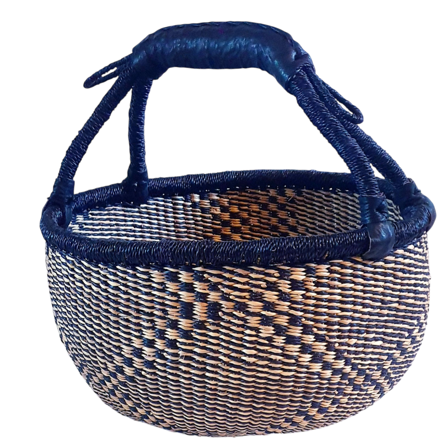 Bolgakurv fra Ghana  - Traditionel sort/natur