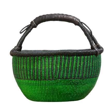 Bolgakurv fra Ghana  - Grøn