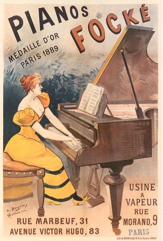 Magnet med vintage billede