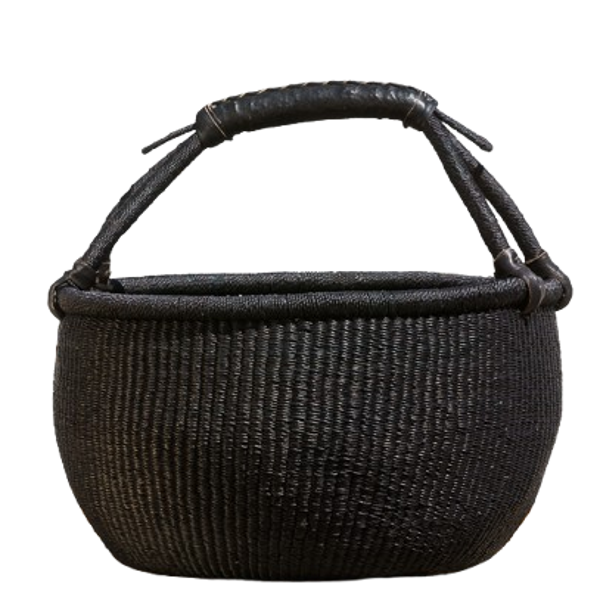 Bolgakurv fra Ghana  - Sort