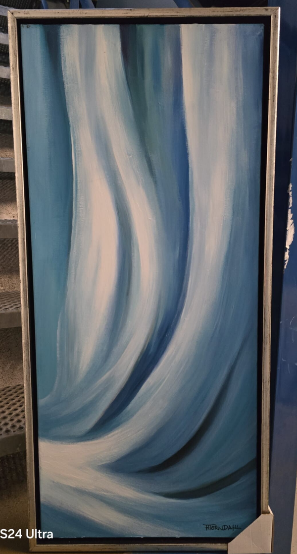 Maleri i svæveramme str.