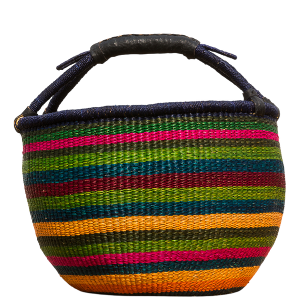 Bolgakurv fra Ghana  - Lotta stribet