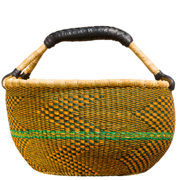 Bolgakurv fra Ghana  - Traditionel multifarvet