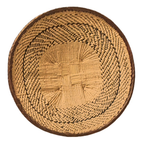 Binga / Tonga Kurv flad 25 cm